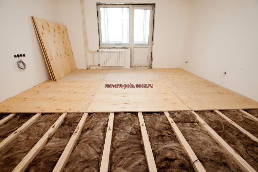 Ремонт деревянного пола в квартире, ремонт пола с деревянными перекрытиями в Москве